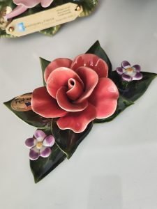 fleurs en céramique