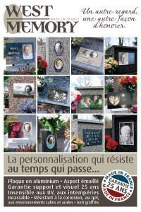 west memory plaques funéraires
