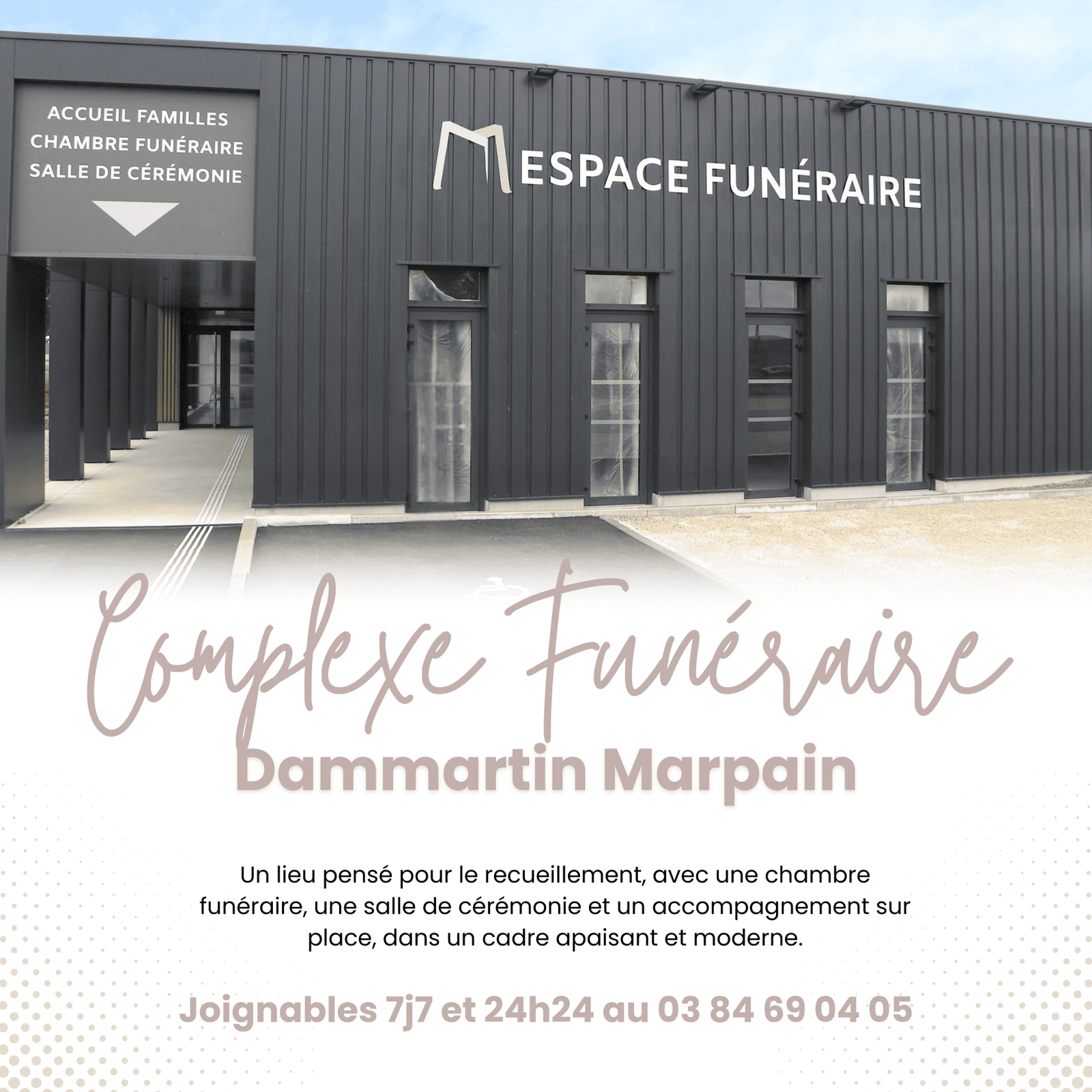 OUVERTURE complexe funéraire Magno à Dammartin Marpain 39