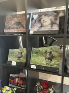 plaque funéraire chasseur